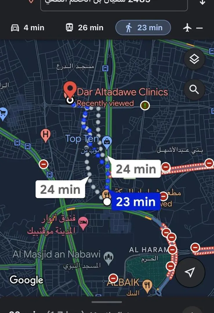 Lägenhet جناح فاخر قرب المسجد النبوي 306 دخّول ذاتي Self Check In Medina Saudiarabien